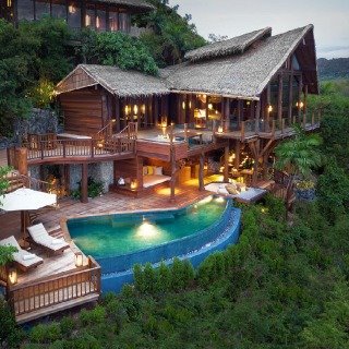 six senses yao noi aerial view