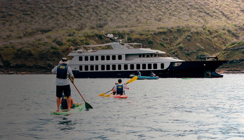 Kayaking activity