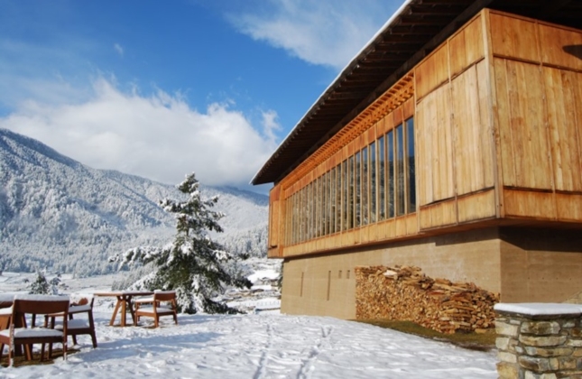 Lodge in Winter