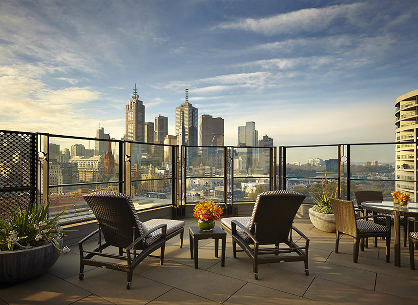 Terrace of the terrace club room