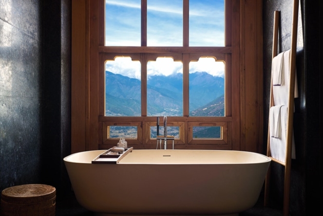 Tub with a view