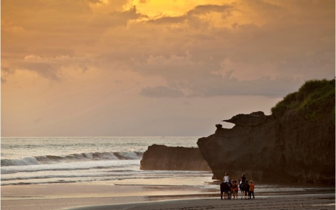 Beach at Sunset