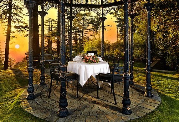 Dinner at the Gazebo